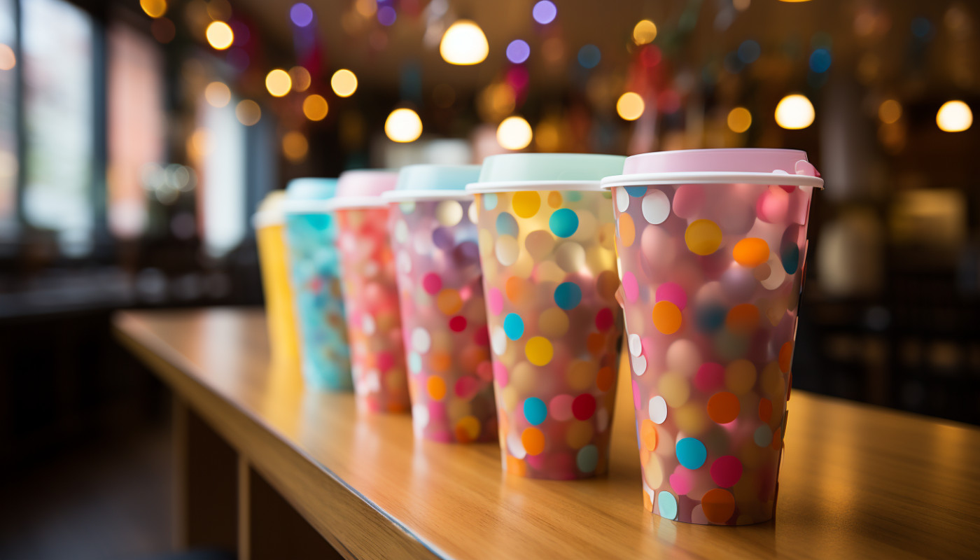 Atouts des gobelets plastiques (réutilisables et personnalisables)